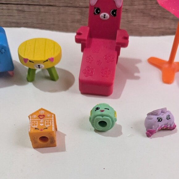 Shopkins Happy Places McDonalds Toy Figures Lot  Adorable Mini Furniture & Acces - Picture 3 of 6